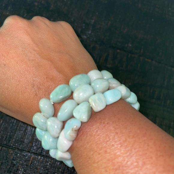 Amazonite Bracelets (Set of 3) - Picture 1 of 1